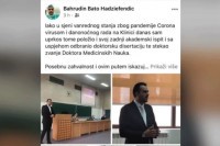 Tužilaštvo TK otvorilo predmet:Bivši ministar zdravlja branio doktorat uprkos mjerama zabrane zbog virusa