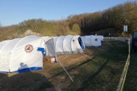 Solak: Postavljeni šatori na 14 graničnih prelaza na teritoriji Federacije BiH
