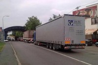 Појачан саобраћај теретњака у Градишци и Доњој Градини