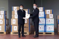 Ambasador Kine uručio Šeraniću kontingent zaštitne opreme