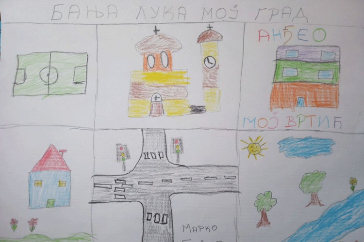 Дјечаци и дјевојчице највише сликали Кастел, Врбас и парк “Младен Стојановић”.