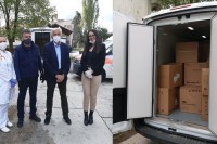 Повратничким општинама донирано 100.000 заштитних маски