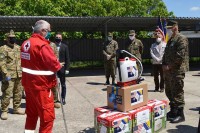 САД уручиле заштитну опрему Оружаним снагама и цивилним организацијама