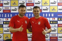 Tadić i Tošić treniraju u Sportskom centru FSS