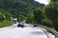Dvije osobe poginule u sudaru motora i automobila kod Hadžića