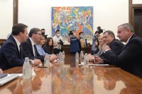 Dodik, Cvijanovićeva i Višković sa Vučićem u Beogradu