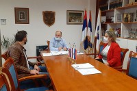 Вишеград: Пријем за двоје волонтера - студената медицинског факултета