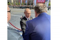 Dodika na Crvenom trgu dočekao Putin
