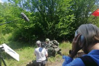 У касарни Војске Србије у Руми данас је пала прва клапа играно-документарног филма о акцији Војске Републике Српске