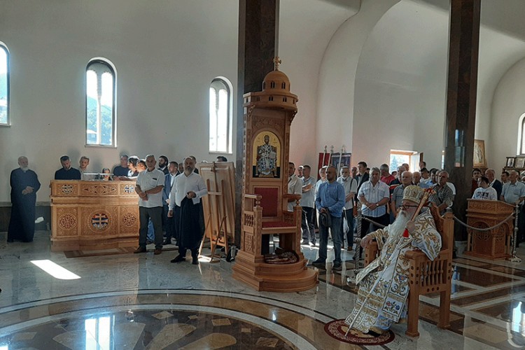 Mitropolit služio liturgiju u Andrićgradu.