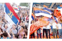 Šatori ostaju sklopljeni, po rezultat od vrata do vrata