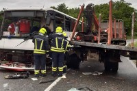 Više povrijeđenih u sudaru kamiona i autobusa u Kolima kod Banjaluke