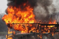 Požar u Doboju: Izgorjeli sijeno i slama