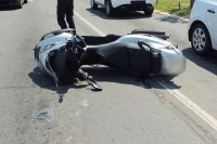 Vozač povrijeđen pri padu sa motocikla