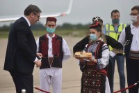 Српски предсједник стигао на Аеродром Бањалука
