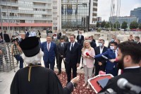 Званичници Српске и Србије посјетили руски храм у изградњи
