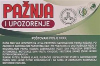 Национални парк "Козара"Велики број жалби на бахату вожњу и буку квадова и мотора