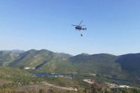 Trebinje: Smanjen intenzitet požara