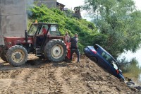 Zaboravio povući ručnu - "reno" završio u Drini