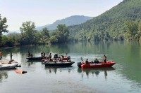 Вишеград: Показна вјежба уништавања експлозивних средстава под водом