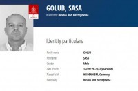 Raspisana crvena potjernica za Sašom Golubom