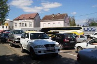 У Доњем Свилају због протеста обустављен саобраћај теретних возила