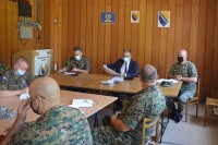 Шиљеговић посјетио јединице оружаних снага у Дервенти и Горњим Божиновцима