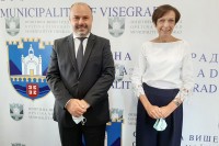 Њемачки амбасадор и Ђуревић о туризму и проблему депоније у Вишеграду