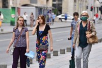 Kažnjavanje lica zbog nenošenja maski u Sarajevu