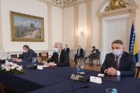 Džaferović sa Palmerom o godišnjici Dejtona, borbi protiv trgovine ljudima...