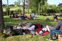 Protest građana u Velikoj Kladuši: Ne žele migrante ni nove kampove