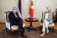 Ambasador Grčke sa zvaničnicima RS:  Prijateljski odnosi dobar temelj za nadogradnju saradnje