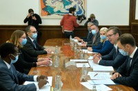 Vučić sa predstavnicima Svjetske banke: Približiti regionu ideju "mini-Šengena"