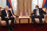 Dodik sa Ivancovim: Posjeta Briselu bila pozitivna