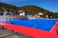 Otvoren sportski teren u Ribniku, renoviranje pomogla vlada Vojvodine