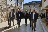 Dodik i Cvijanovićeva u posjeti Andrićgradu