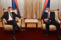 Višković, Rajnertsen: Razgovarano o intenziviranju ekonomske saradnje