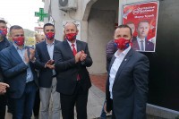 SNSD lijepljenjem prvog plakata ozvaničio početak kampanje u Trebinju