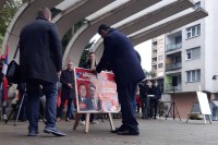 SNSD počeo kampanju na gradskom trgu u Novom Gradu