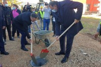 Dodik, Jugović: Položen kamen temeljac za zgradu Muzeja odbrambeno-otadžbinskog rata