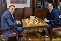 Dodik se sastao sa Vučićem, razgovarali o izgradnji aerodroma u Trebinju