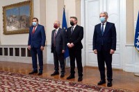 Sastanak članova predsjedništva BiH sa Boreljom