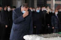 U Hram na Vračaru stigli Dodik i Vučić