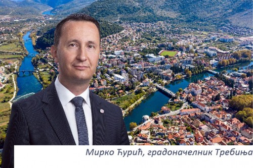 Мирко Ћурић , градоначелник Требиња