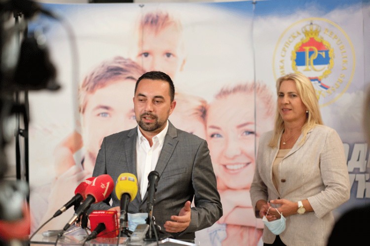 Boris Jerinić i predsjednica Srpske Željka Cvijanović
