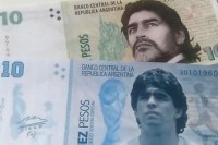 Lik Maradone i "Božija ruka" na novčanici od 1.000 pezosa?
