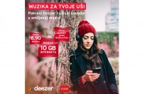 Компанија "m:tel": У понуди сервис "Deezer"