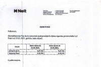 Према Одлуци коју је усвојио Управни одбор УИО и у 2021. години се по паклици цигарета плаћају двије акцизе.