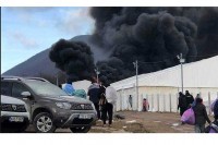 Izbio veliki požar u migrantskom kampu Lipa koji danas treba da bude iseljen