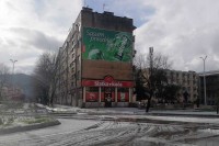 Невријеме са кишом, а онда и градом захватило је градско подручје Требиња